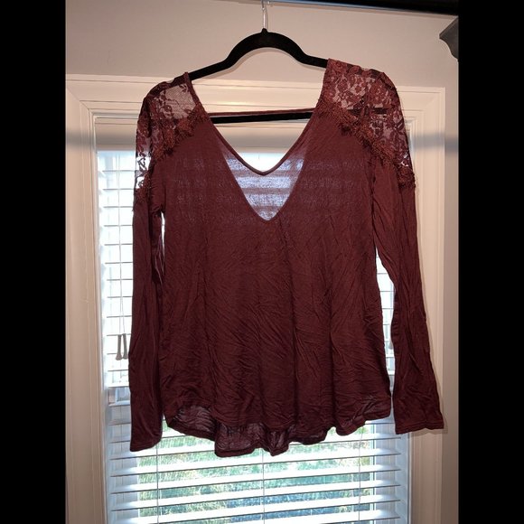 Long-sleeve Scoop Neck - Picture 1 of 2